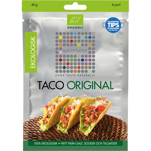 Taco Kryddmix Ekologisk 40g Spicemaster