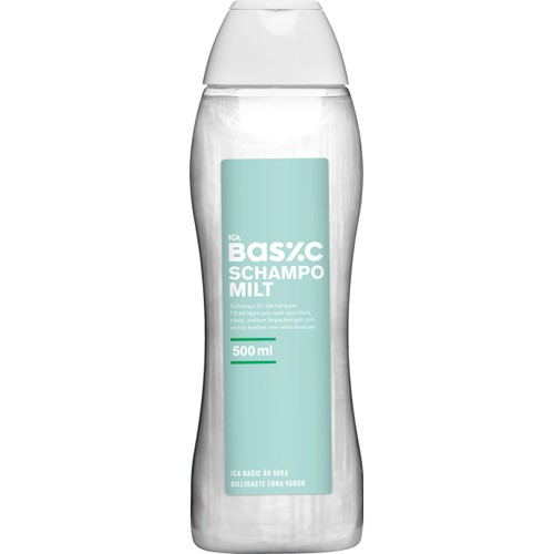 Schampo 500ml ICA Basic