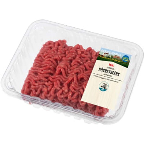 Högrevsfärs 500g ICA