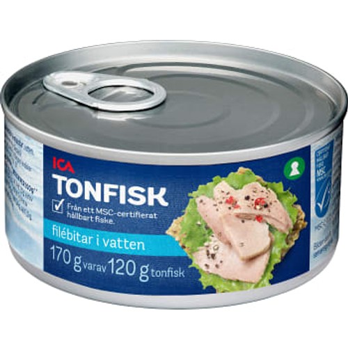 Tonfisk i vatten MSC 170g ICA