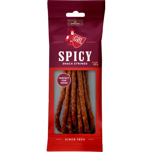 Ölkorv Salami String Spicy 120g Göl
