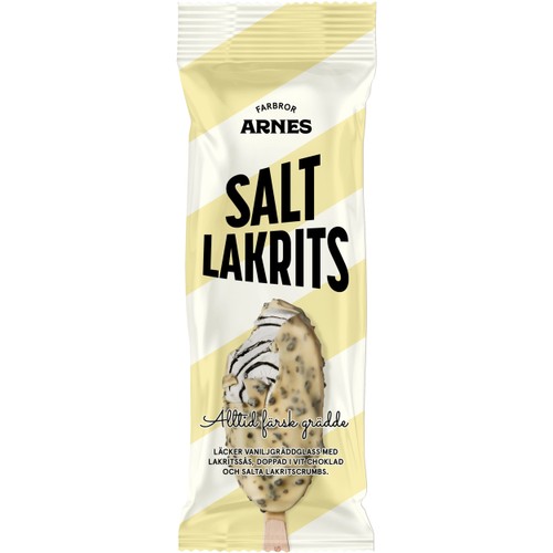 Farbror Arnes Saltlakrits 1-p Triumf Glass