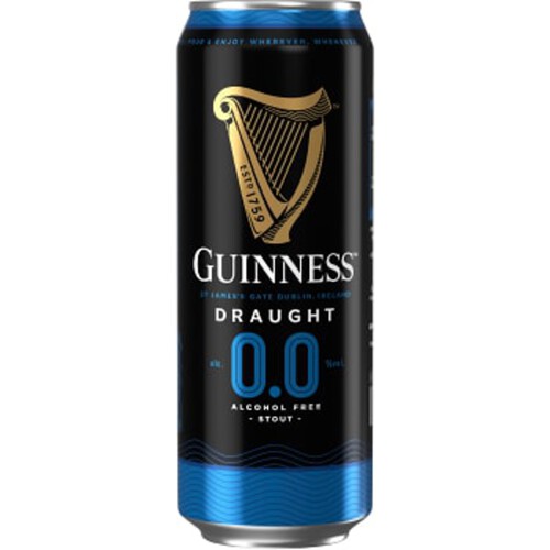 Öl Alkoholfri stout 44cl Guinness