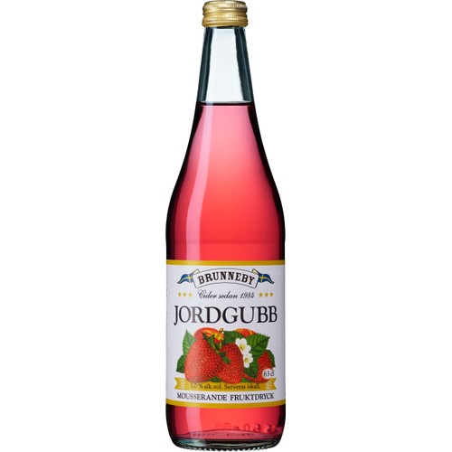 Mousserande Jordgubb 63cl Brunneby