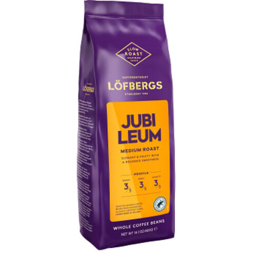 Kaffe Hela bönor Jubileum 400g Löfbergs