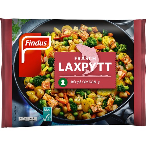 Laxpytt ASC 820g Findus