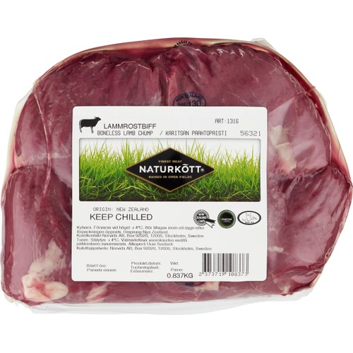 Lammrostbiff ca 750g Naturkött