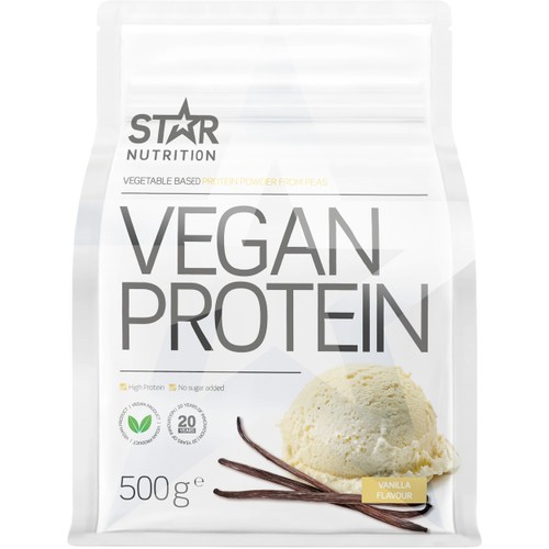 Proteinpulver Vanilla Vegan 500g Star Nutrition