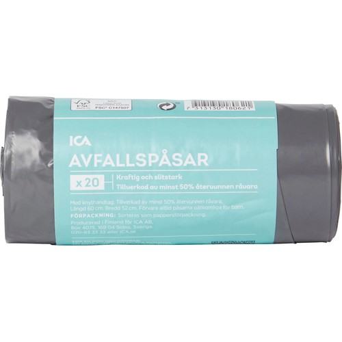 Avfallspåse Extra starka 20-pack ICA