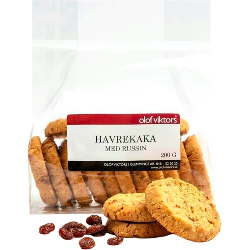Havrekaka Med Russin 200g Olof Viktors i Glemminge