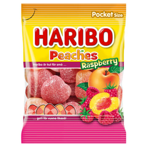 Godis Peaches Melba 80g Haribo