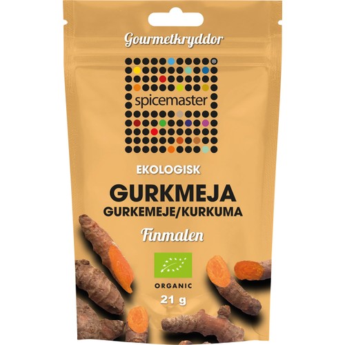 Krydda Gurkmeja påse Ekologisk 21g Spicemaster