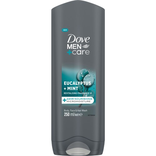 Duschtvål Eucalyptus+Mint 250ml Dove Men Care