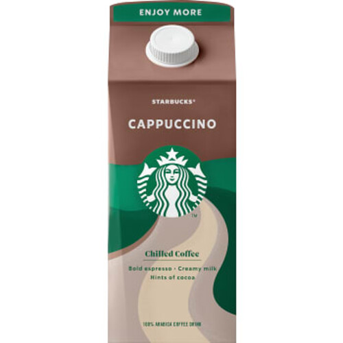 Iskaffe Cappuccino 750ml Starbucks®