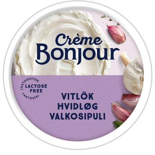 Färskost Vitlök laktosfri 100g Creme Bonjour