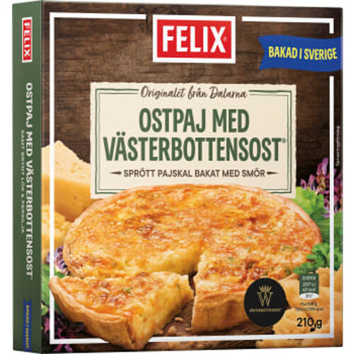 Västerbottensost®paj 210g Felix