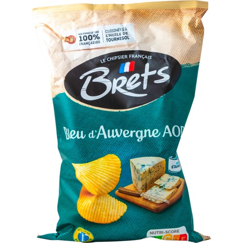 Chips Brets Blue D'auvergne 125g Hugo Ericson Ost