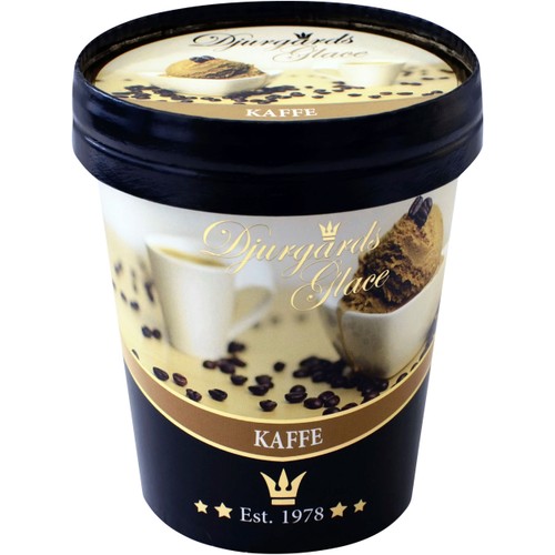 Gräddglass Kaffe 500ml Djurgårds Glace