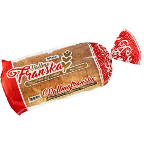 Vallmofranska skivad 600g Östras Bröd