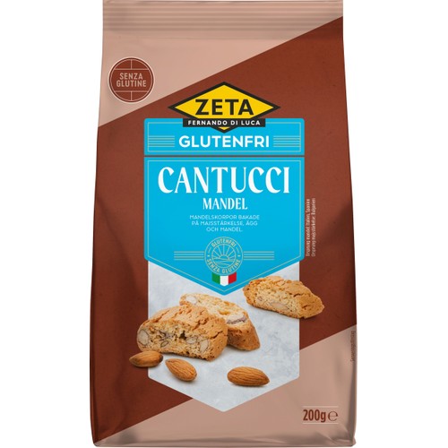 Cantucci Mandel glutenfri 200g Zeta