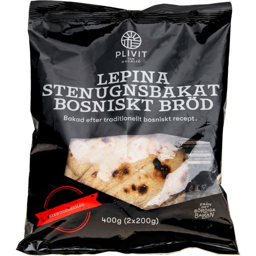 Bröd Stenungsbakat Lepina 400g Plivit