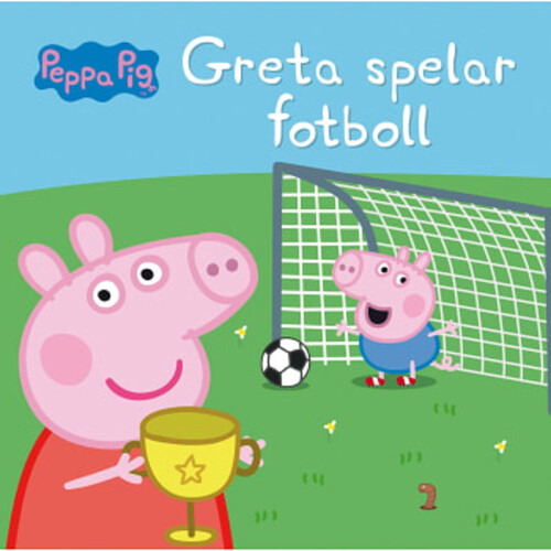 Greta Gris spelar fotboll