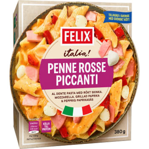 Penne rosse piccanti Måltid Fryst 380g Felix