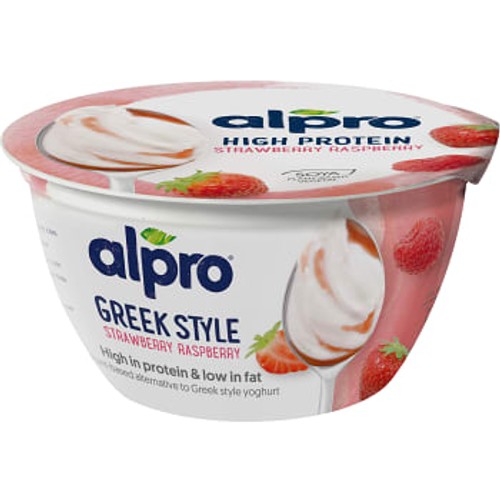 Kvarg Go on Jordgubb & hallon Mjölkfri 150g Alpro