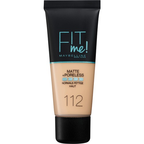 Foundation Fit Me Matte & Poreless Soft Beige 112 30ml Maybelline
