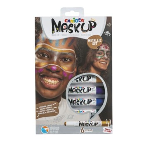 Mask-Up Metallic 6-p Carioca