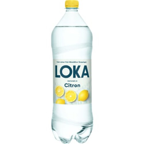 Vatten Kolsyrad Citron 1,5l Loka