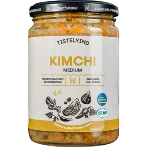 Kimchi Medium KRAV 350g Tistelvind