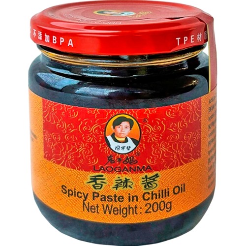 Kryddpasta I Chiliolja Het 200g Laoganma