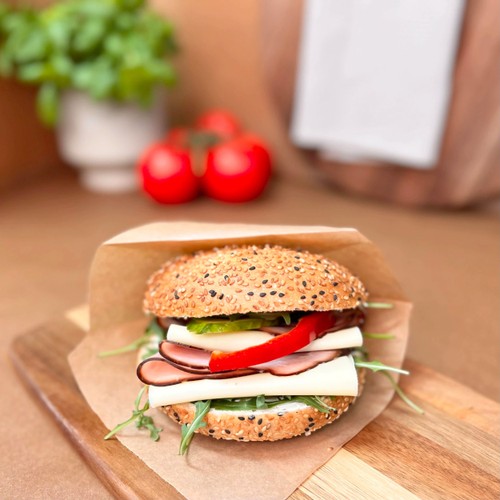 Bagel Ost&Skinka
