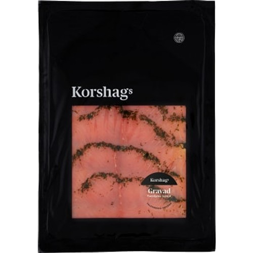 Laxfilé Gravad Skivad 150g Korshags