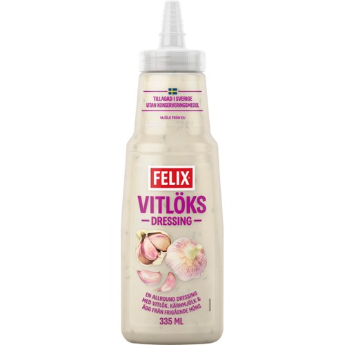 Vitlöksdressing 335ml Felix