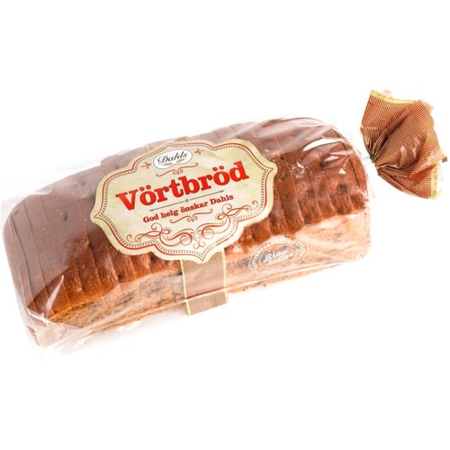 Vörtbröd Skivat 700g Dahls Bageri