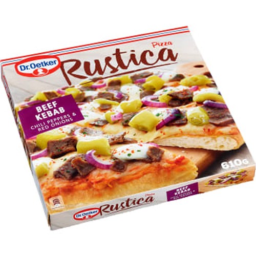 Pizza Rustica Beef Kebab 610g Dr.Oetker