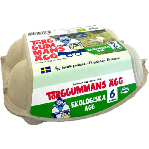 Ägg 6-pack Eko Torggummans Ägg