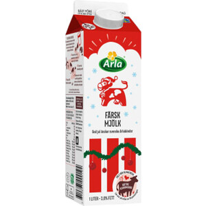 Färsk standardmjölk 3% 1l Arla Ko®