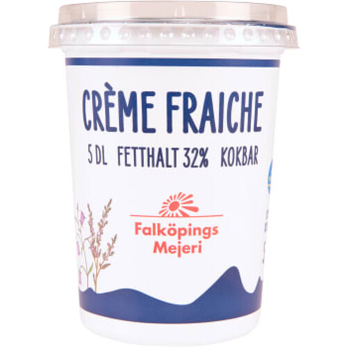 Crème Fraiche 34% 5dl Falköpings Mejeri