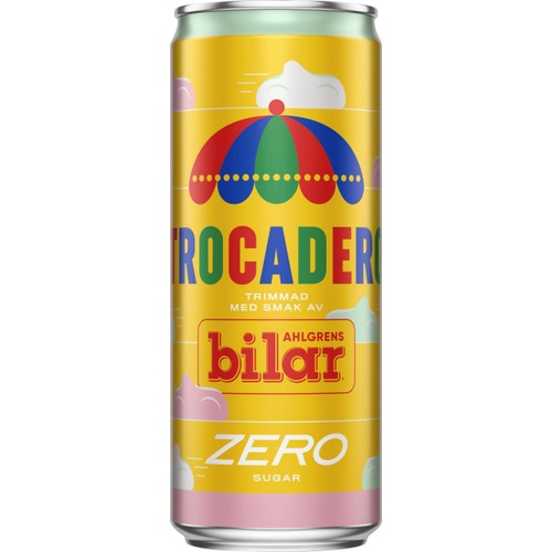 Läsk Zero Bilar 33cl Trocadero