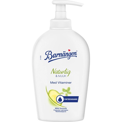 Handtvål Flytande Naturlig & Mjuk 250ml Barnängen
