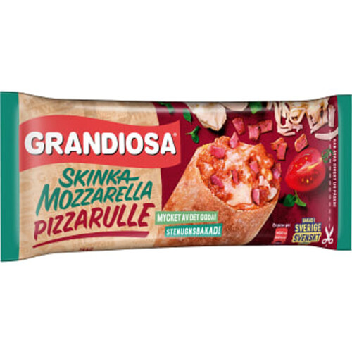 Pizzarulle Mozzarella & Skinka 155g Grandiosa