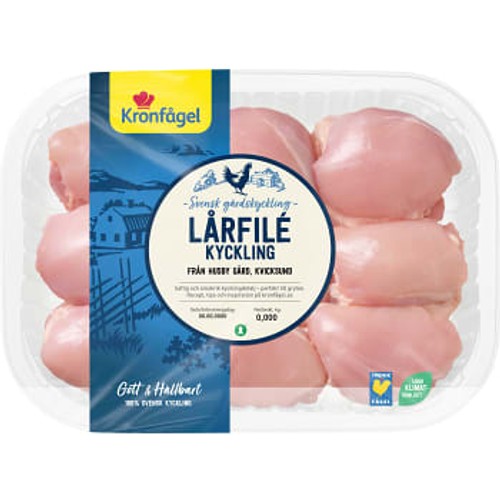 Kycklinglårfilé ca 925g Kronfågel