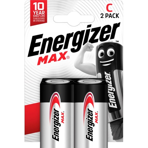 Batteri C 2-p Energizer Max