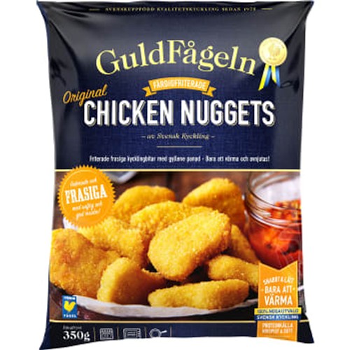 Chicken nuggets Fryst 350g Guldfågeln