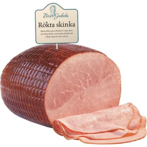 Bror Jakob rökta skinka ca 100g