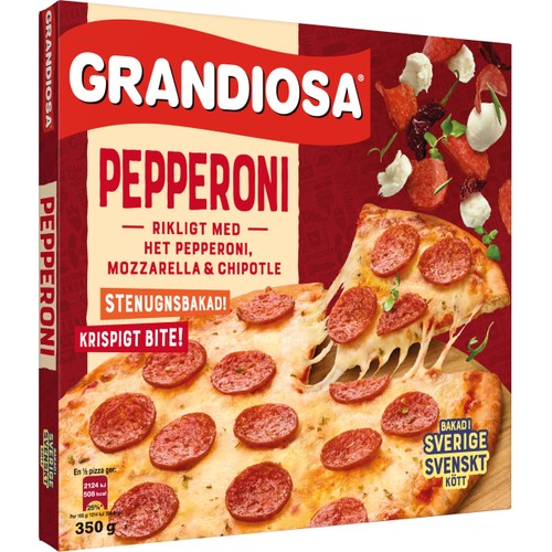 Pizza Pepperoni 350g Grandiosa