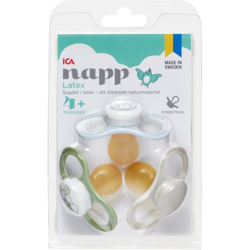 Napp Latex Hund 4mån+ 3-p ICA